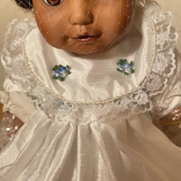 Vintage Moments Treasured African American Porcelain Limited Edition Doll- PEARL - Picture 11 of 16